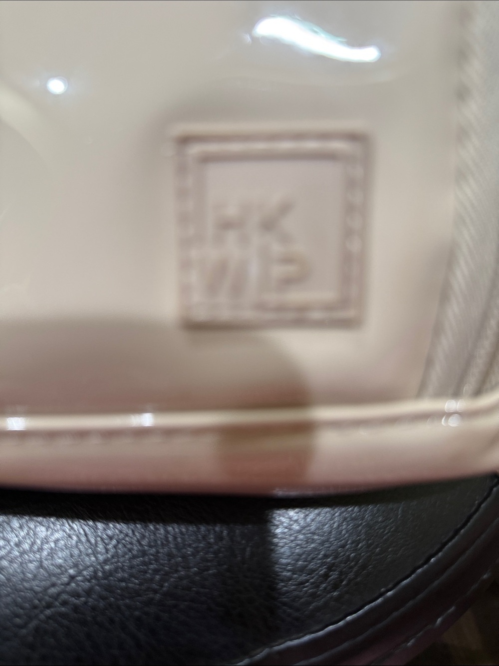 Cream Nylon Men's Belt Bag with Multiple Zip Pockets - Picture 8 of 9